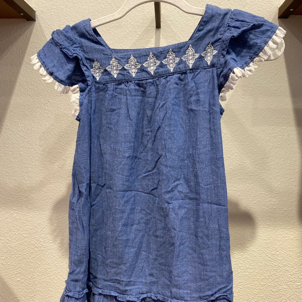 Old Navy Girls Denim Dress M